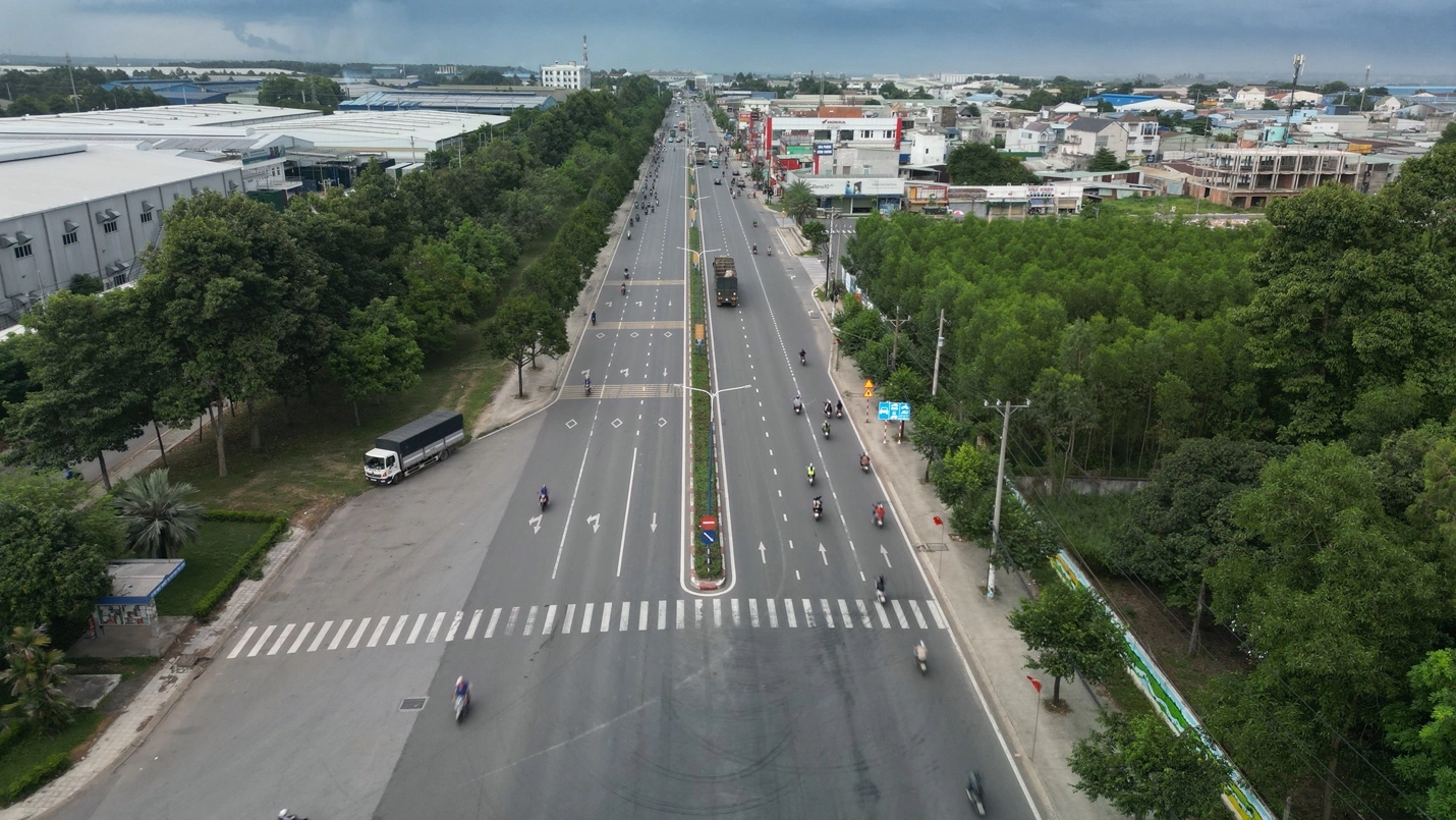 Hạ tầng phường Tân Uyên đã được đầu tư mạnh. Ảnh: Bcons