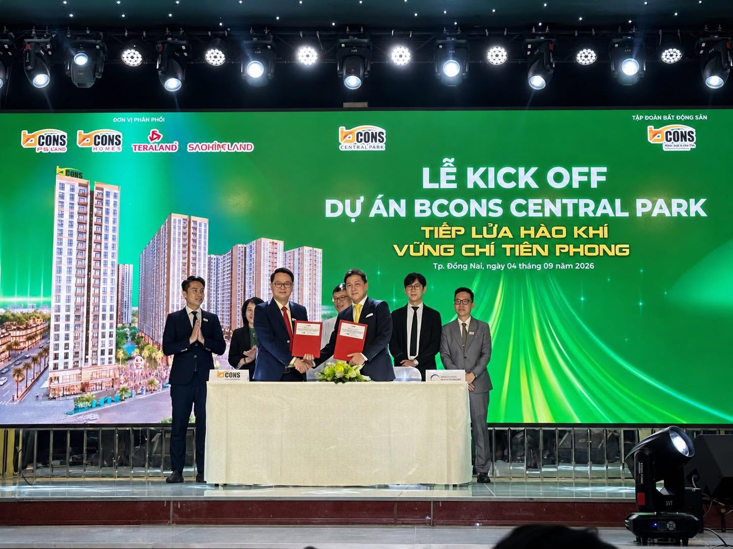 Tập đoàn Bcons ký kết hợp tác cùng Mercuria Holdings